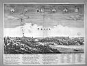 Карта Праги 1700